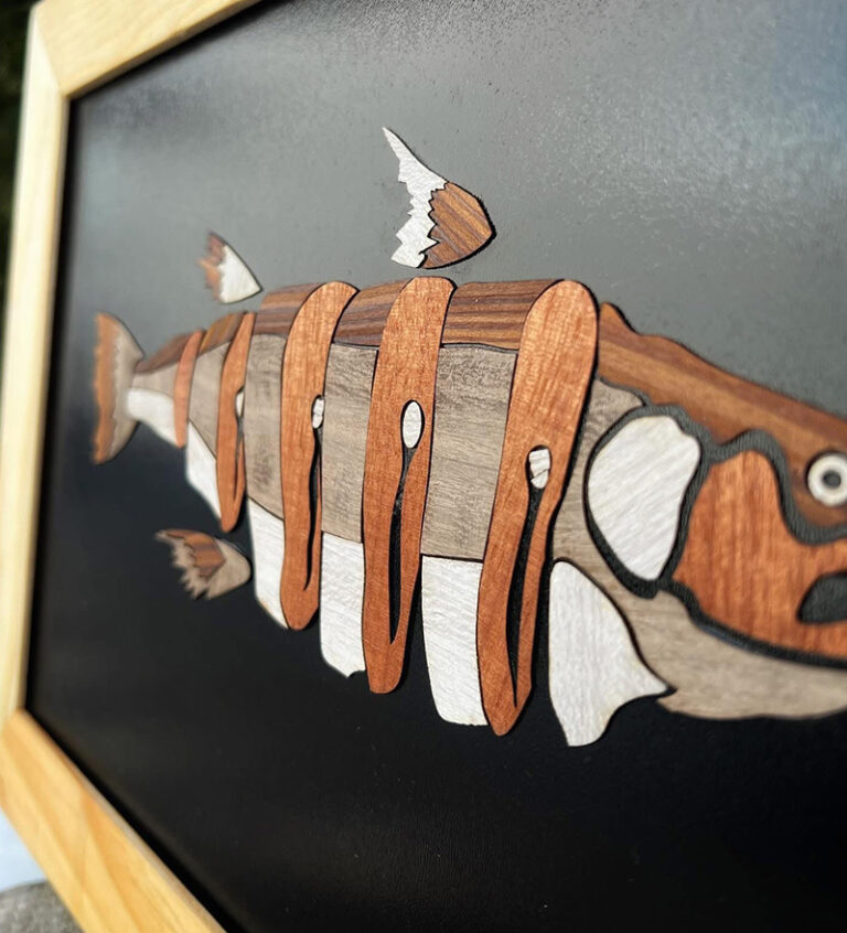 Wooden fish
